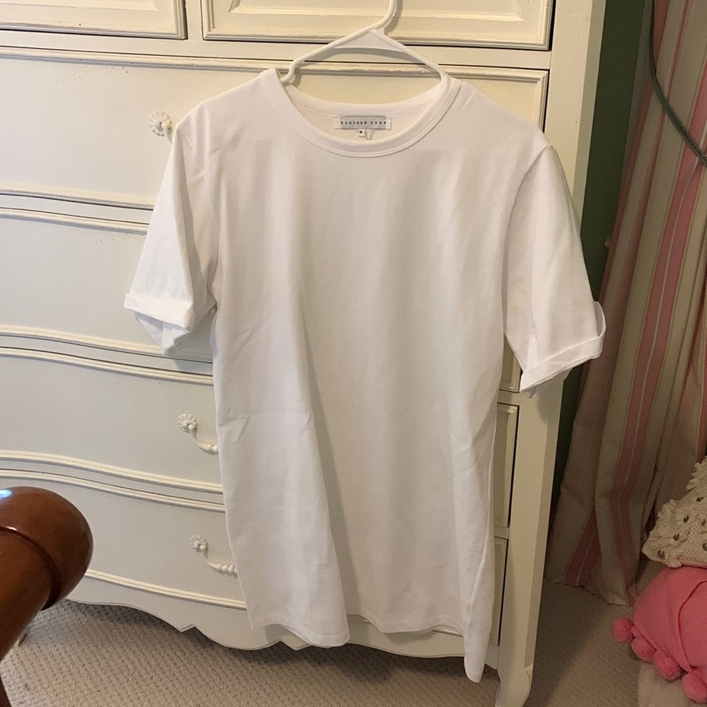 Endless Rose White T-Shirt Dress